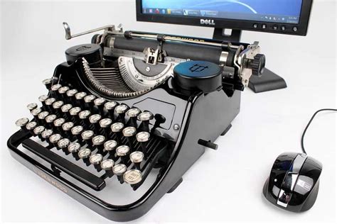 Typewriter Computer Keyboard Thingsidesire Usb Gadgets Typewriter