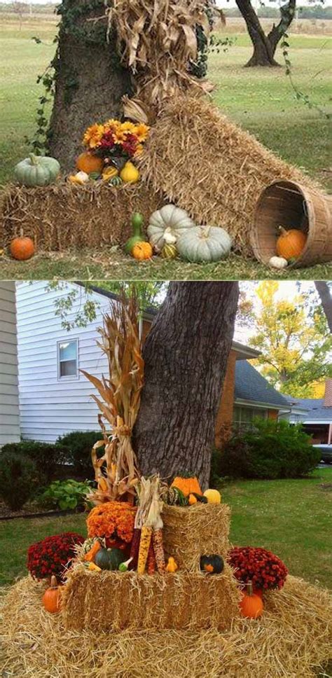 21 Awesome Diy Fall Decoration Ideas For Your Garden And Yard