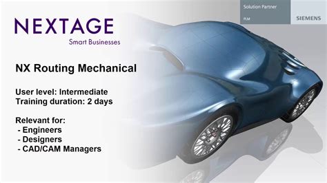 As you can see from the mechanical design engineer resume sample, the professional summary section is a great place for you to make connections between your experience and the position you want. NX Routing Mechanical - Course Summary - NEXTAGE - YouTube