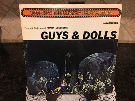 Guys And Dolls Albumlprecordmusicalbroadway1973 By