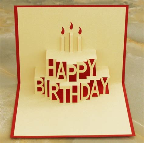 20 3d Birthday Card Design Styles Candacefaber
