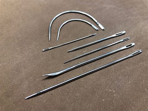 Hand Sewing Needle Set Brettuns Village Craft Leather Supplier