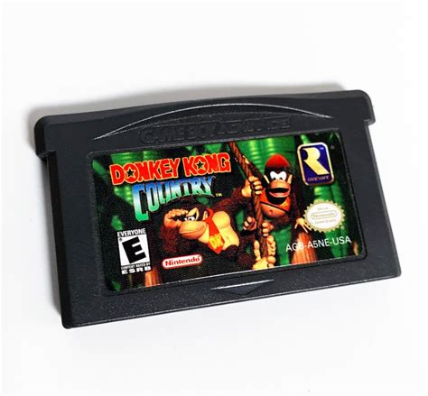 Nintendo Donkey Kong Country Gameboy Advance Gba Video Game Etsy