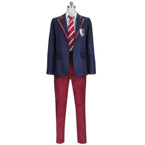Elite Tv Series Netflix School Uniform Cosplay Costume Boys Custom Made
