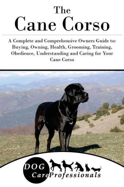 The Cane Corso A Complete And Comprehensive Owners Guide To Buying