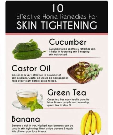 10 Effective Home Remedies For Skin Tightening Skintighteningtummy