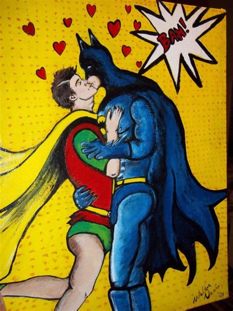 Batman And Robin Gay Romance Fan Art By Walkerdavisdesigns 7000 Geek Gay Art Batman Fan Art