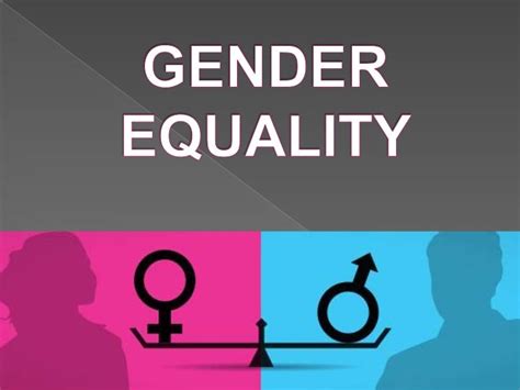 Gender Equality Milagros Gil