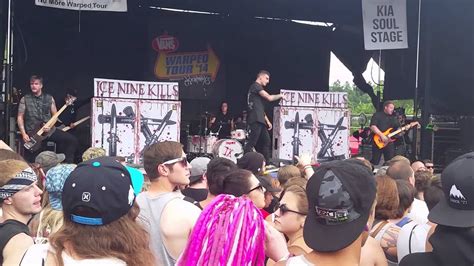 Ice Nine Kills Someone Like You Live Pittsburgh Warped Tour 2014 Youtube