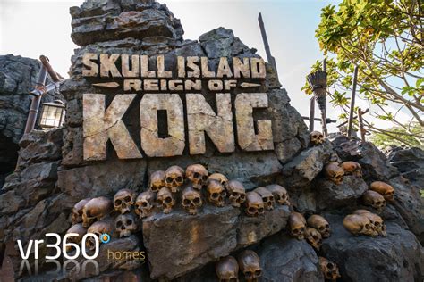 Skull Island Reign Of Kong Attraction Entrance Wow