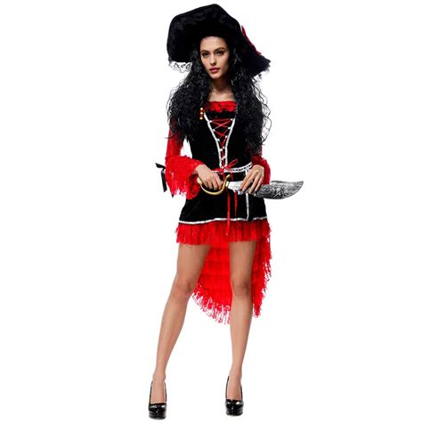 Free Shipping Spanish Pirate Wench Swashbuckler Costume Women Costume In Sexy Costumes From