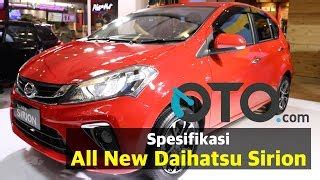 Daihatsu Sirion Harga Otr Promo Januari Spesifikasi Review
