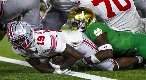 Ohio State Beats Notre Dame 17 14