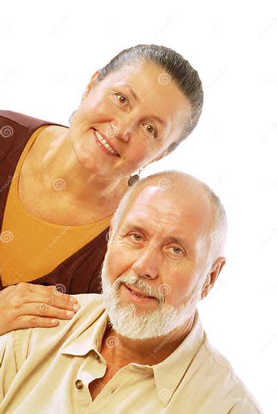 Happy Retired Couple Stock Image Image Of Head Marriage 3512169