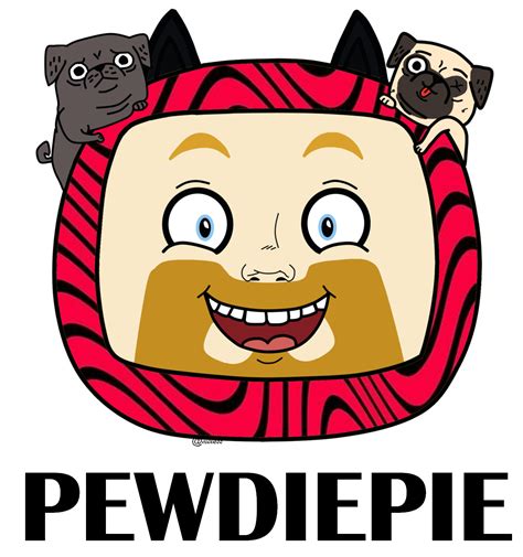 Pewdiepie Fanart So Heres My Pewdiepies Logo As The Cocomelon One