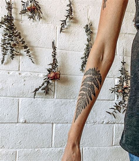 Fern Tattoo By Samantha Lewis Tasteful Tattoos Tattoos Star Tattoos