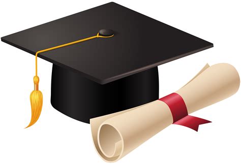 Gold Graduation Hat Png Clipart 1161783 Pinclipart Images And Photos