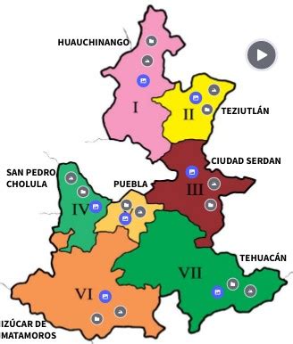 Mapa De Puebla