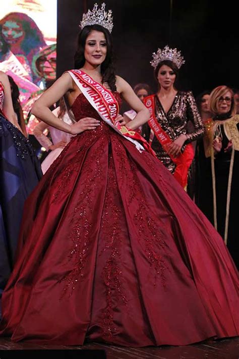 Nakcha a base de henna. Sabrine Khalifa Mansour, de Mahdia, couronnée Miss Tunisie ...
