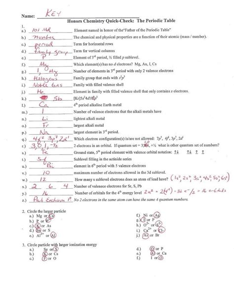 Start filling in the fillable pdf in 2 seconds. Chemistry Periodic Table Worksheet 2 Answer Key | db-excel.com
