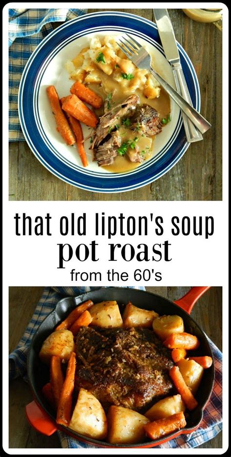 With this crock pot italian stew! That Old Lipton Onion Soup Pot Roast | Recipe | Pot roast recipes, Roast beef recipes, Onion ...