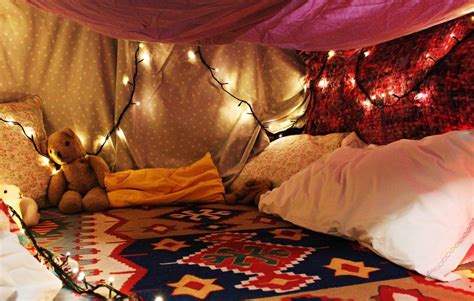 To Me This Would Be The Best Date Ever Blanket Fort Sleepover Room