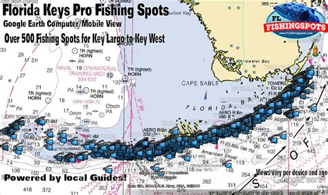 Florida Keys Fishing Spots Map Gps Spots For Reefs Wrecks Hard