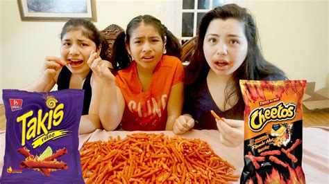 Hot Cheetos And Takis Challenge Extreme Youtube