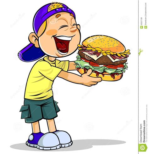 Man Eating Burger Clipart 20 Free Cliparts Download Images On