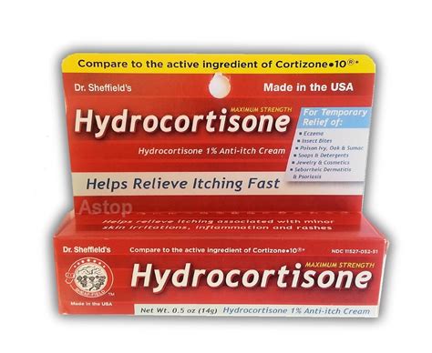 Dr Sheffields Hydrocortisone 1 Maximum Strength Anti Itch Cream 05