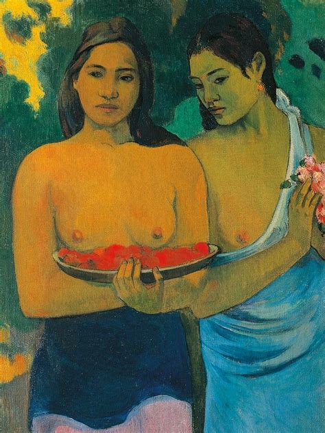 Sapphics In Art Two Tahitian Women By Paul Gauguin
