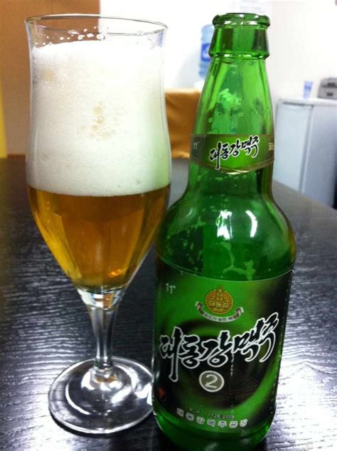 Taedonggang The National Beer Of North Korea Soju Beer Tag Most Popular Beers Different
