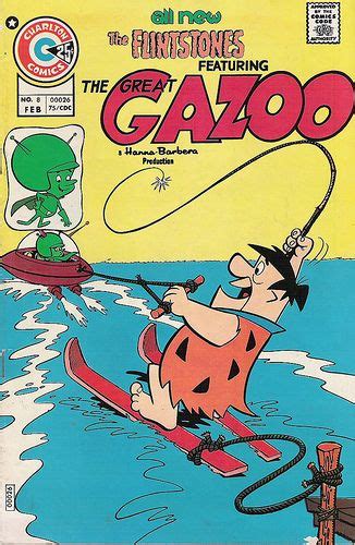 The Flintstones And Gazoo Charlton Comic Vintage Comic Books Vintage