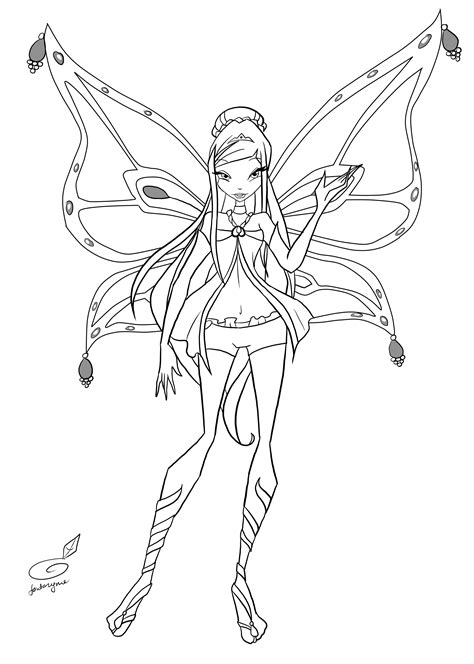musa winx coloring pages   print
