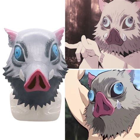 Demon Slayer Hashibira Inosuke Pig Head Mask