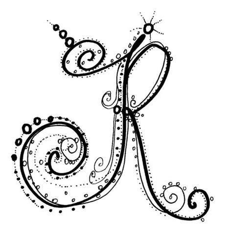 Pin R Fancy Alphabet Letters On Pinterest