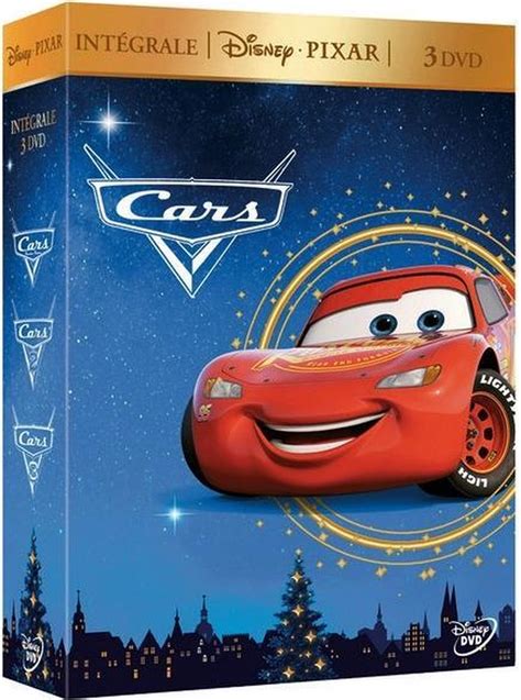 Coffret Disney Pixar Cars Cars 2 Cars 3 Dvd Dvds