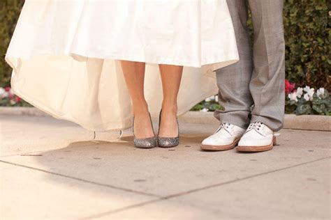 Love Made Visible Events Bride Groom Shoes