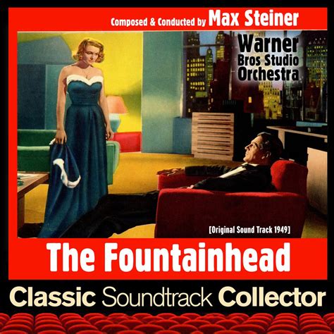 The Fountainhead Original Soundtrack Par Max Steiner Warner Bros Studio Orchestra