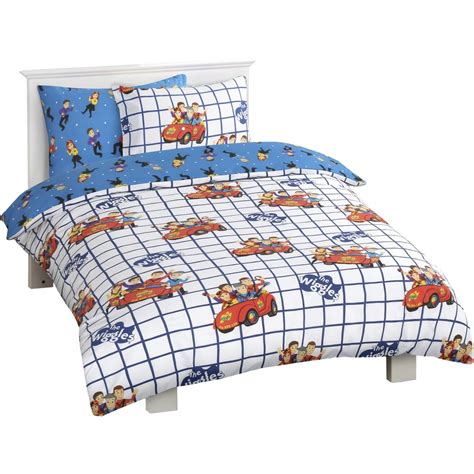 From design patterned duvet covers to plain pillowcases and bed linen, you'll find something to suit your tastes. Wiggles Big Red Car Quilt Cover Set | BIG W
