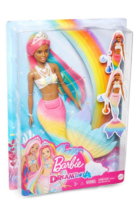 Mattel Barbie Dreamtopia Color Changing Mermaid Doll Nordstrom