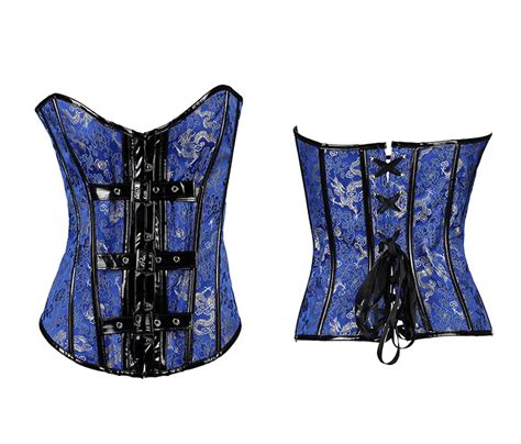 Sexy Women Steampunk Clothing Gothic Plus Size Corsets Lace Up Boned Bustier Waist Cincher