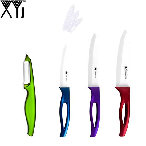 Xyj Brand Practical Ceramic Knife Set 4 5 6 Utility Slicing Chef