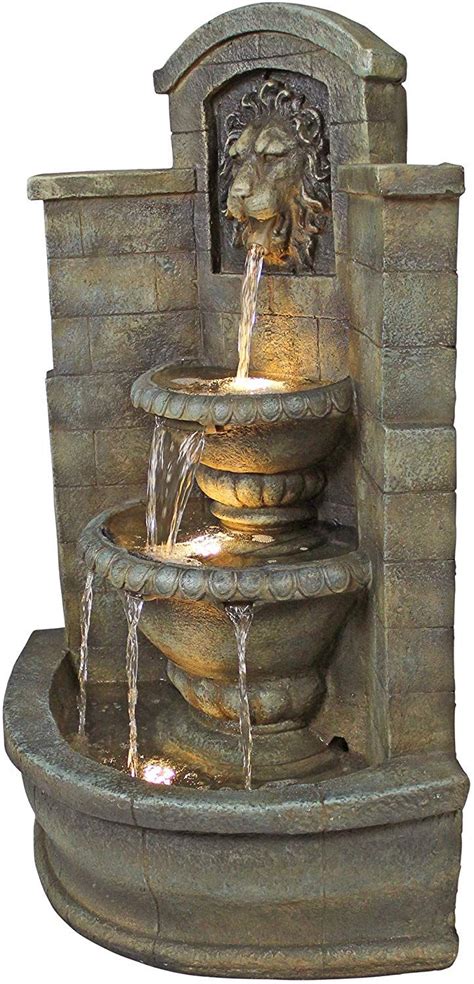 Free shipping on prime eligible orders. Amazon.com : Wall Mounted Water Fountain - Casa Del Lago ...