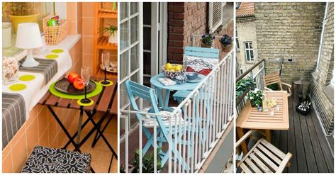 10 Smart Ways To Turn Your Small Balcony Into A Comfortable Dining Zone