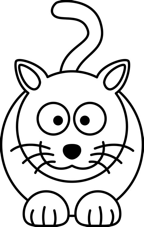 Cat Face Line Drawing At Getdrawings Free Download