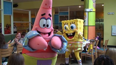 Spongebob Squarepants Bikini Bottom Breakfast Characters Rock Out At