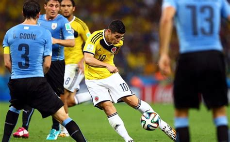 Gol De James Rodríguez A Uruguay El Mejor Del Mundial Mediotiempo