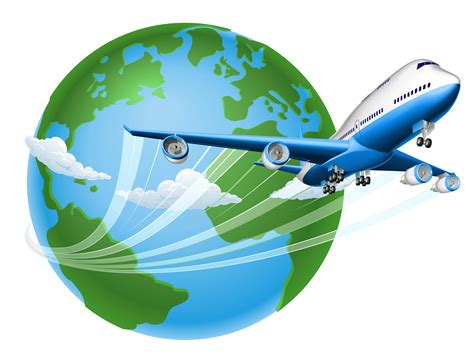 Flight Package Tour Airplane Travel Airline Air Trave Png Clipart Png