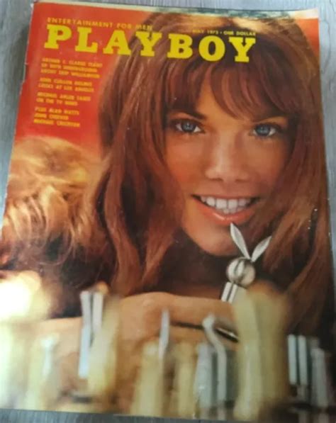 Vintage Playboy Magazine May 1972 Barbi Benton Complete With Centerfold